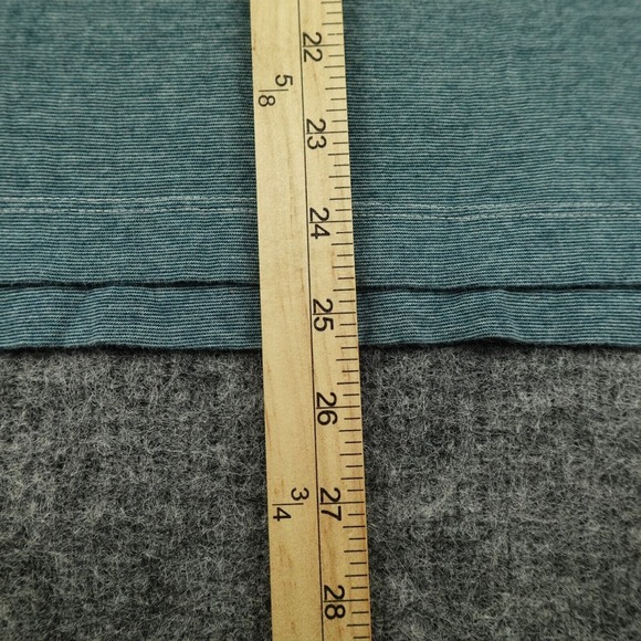 Billy Reid Polo Shirt Mens Medium Green Heathered Pensacola Cotton Pocket- - Picture 5 of 10